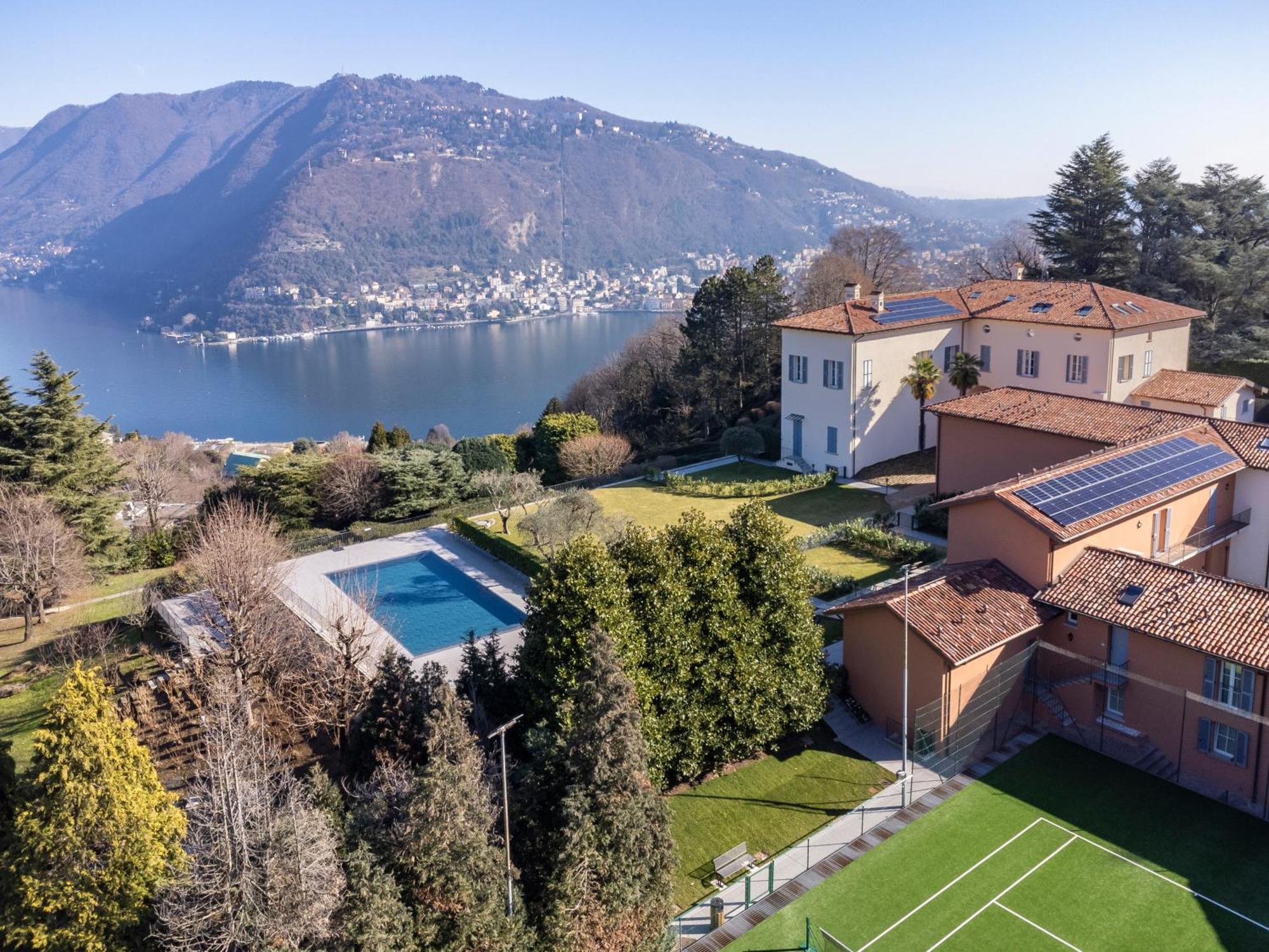 Alex'S Luxury Lake View Apt Pool And Tennis Como Exterior foto